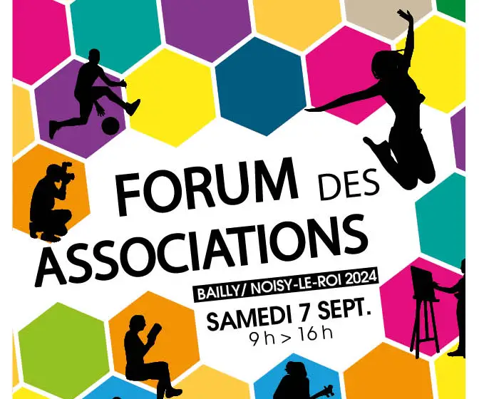 Affiche Forum de Associations Bailly Noisy